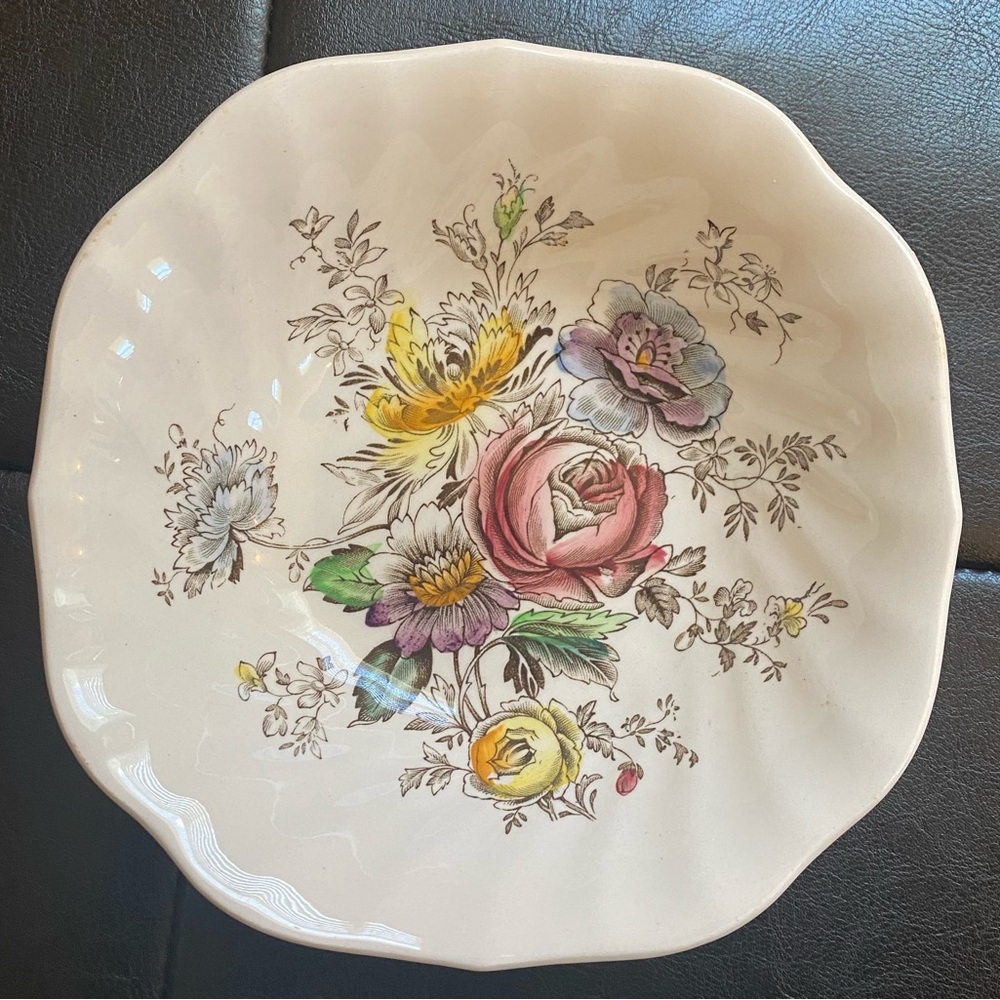 VINTAGE - Johnson Brothers SHERATON cereal/soup bowls - set of 4